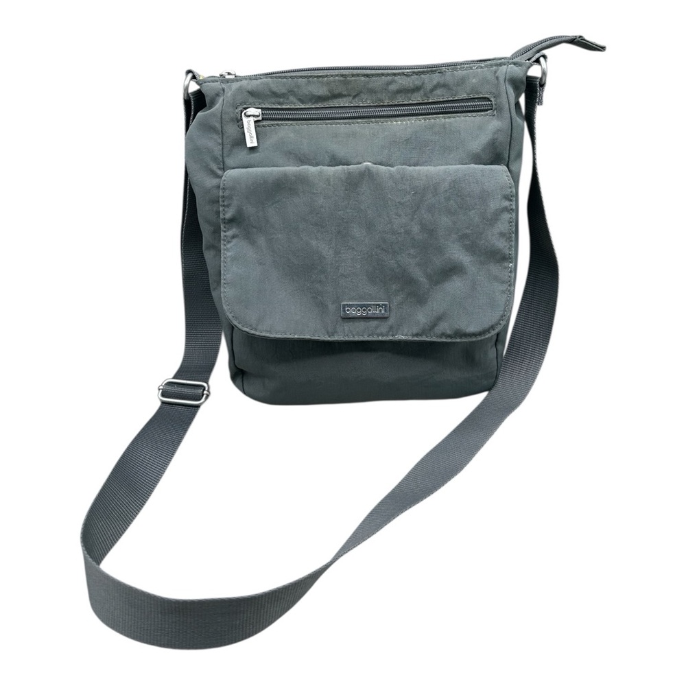 Baggallini Charcoal Messenger Bag